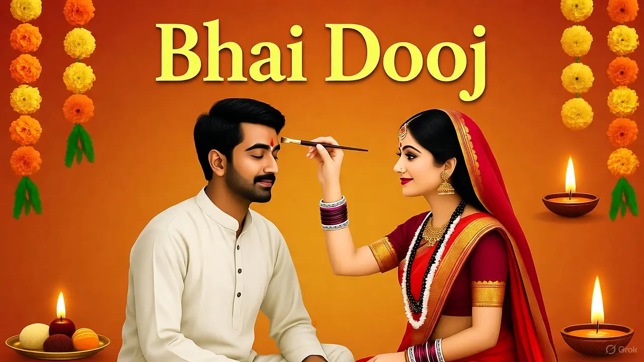 Bhai Dooj నేడు భగినీ హస్త భోజనం అన్నాచెల్లెలి పండుగ- 2025