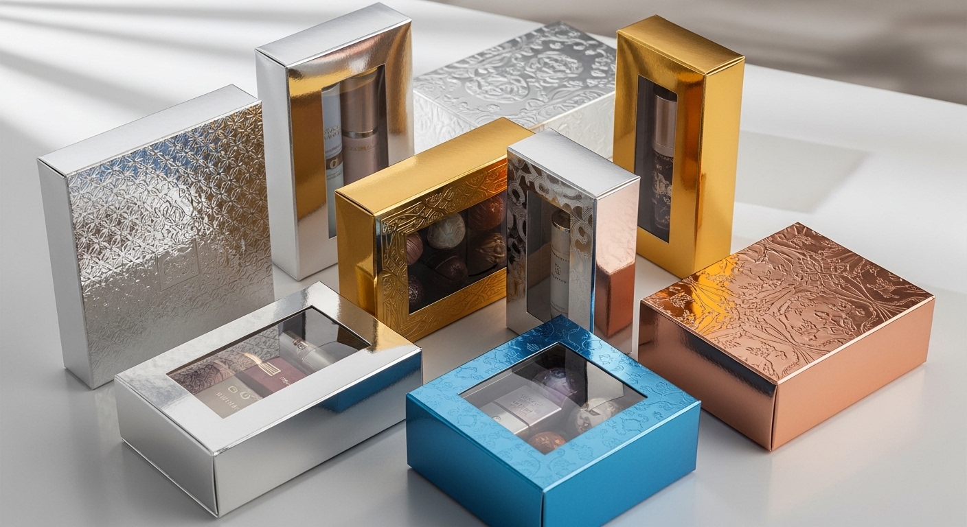 Custom Metalized Boxes That Elevate Product Appeal and Brand Value