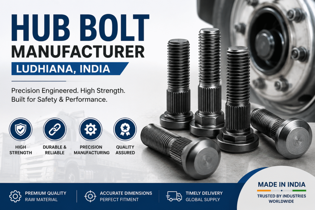 hub-bolt manufacturers in Ludhiana, India