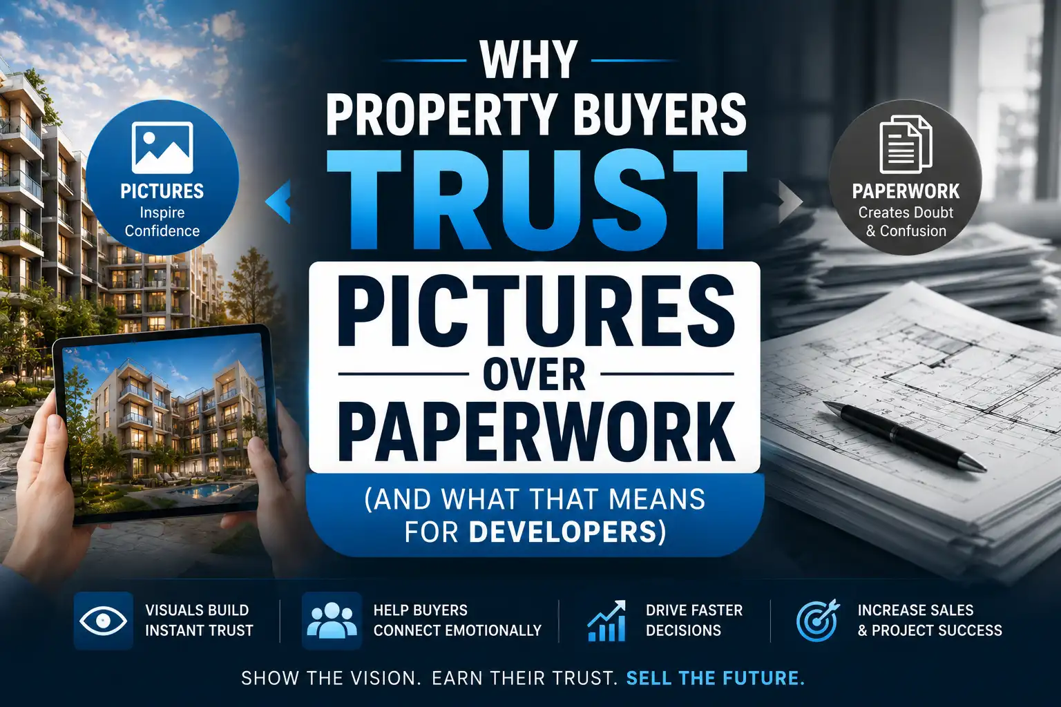 Why Property Buyers Trust Pictures Over Paperwork (And What That Means for Developers)