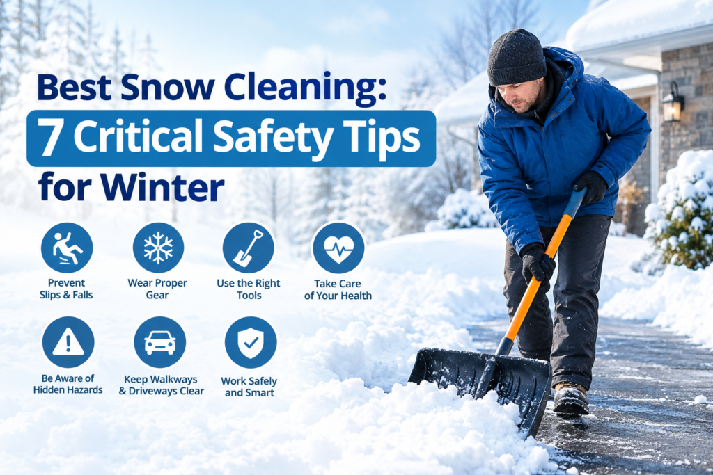 Best Snow Cleaning 7 Critical Safety Tips for Winter