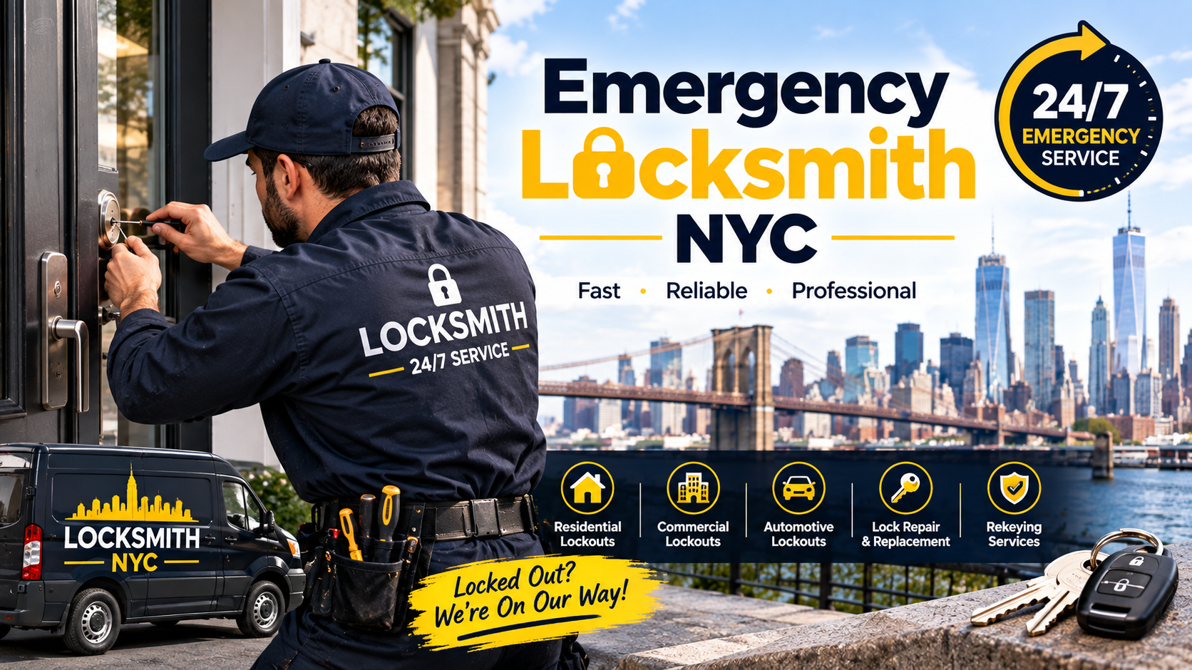 Emergency Locksmith NYC for Fast and Reliable Locksmith Solutions