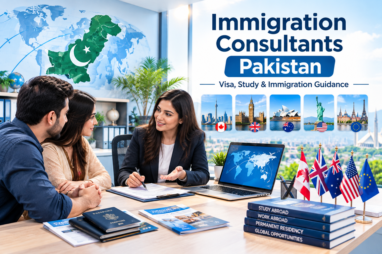 Immigration Consultants Pakistan for Professional Guidance and Global Opportunities