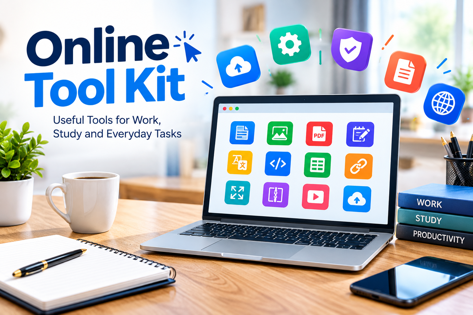 Online Tool Kit for Convenient and Efficient Everyday Tasks