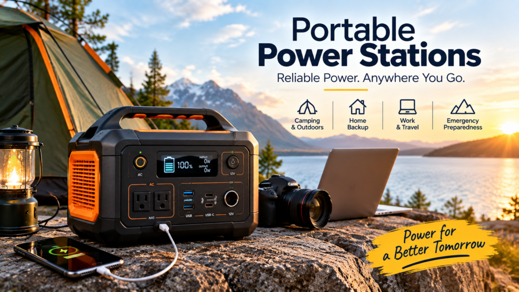 Portable power stations