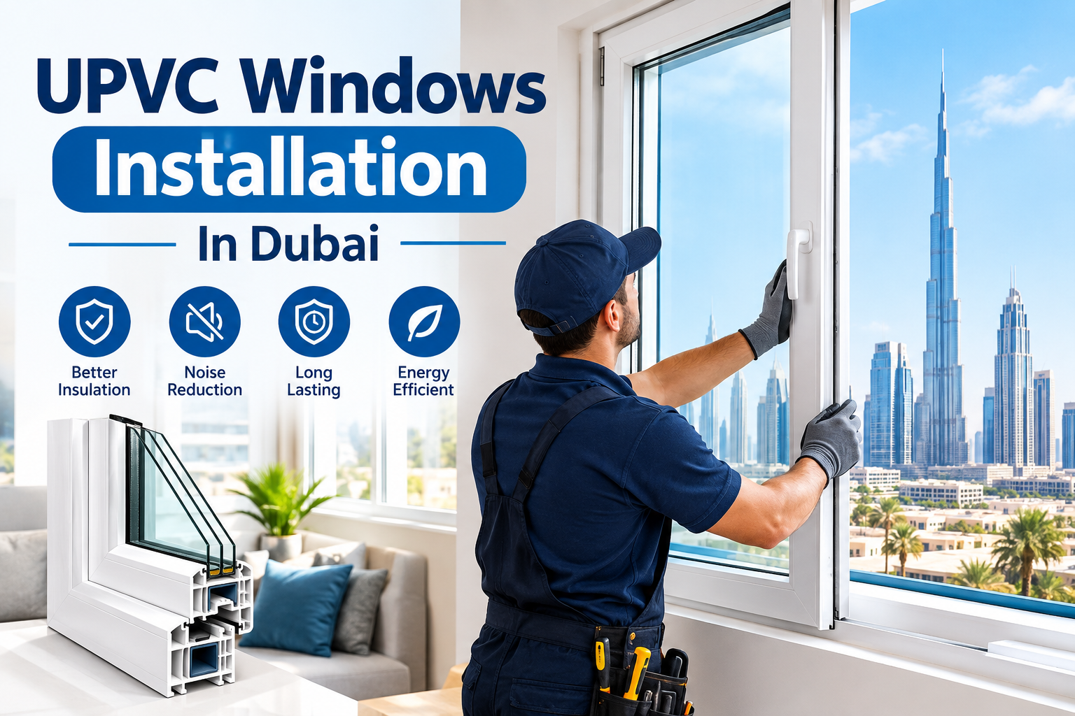 Upvc Windows Installation In Dubai for Modern, Secure, and Energy-Efficient Properties