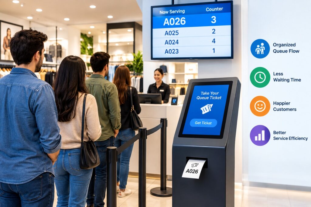 retail queue management system