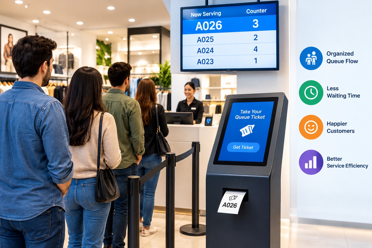 The Future of Retail Customer Service with Queue Management Systems 