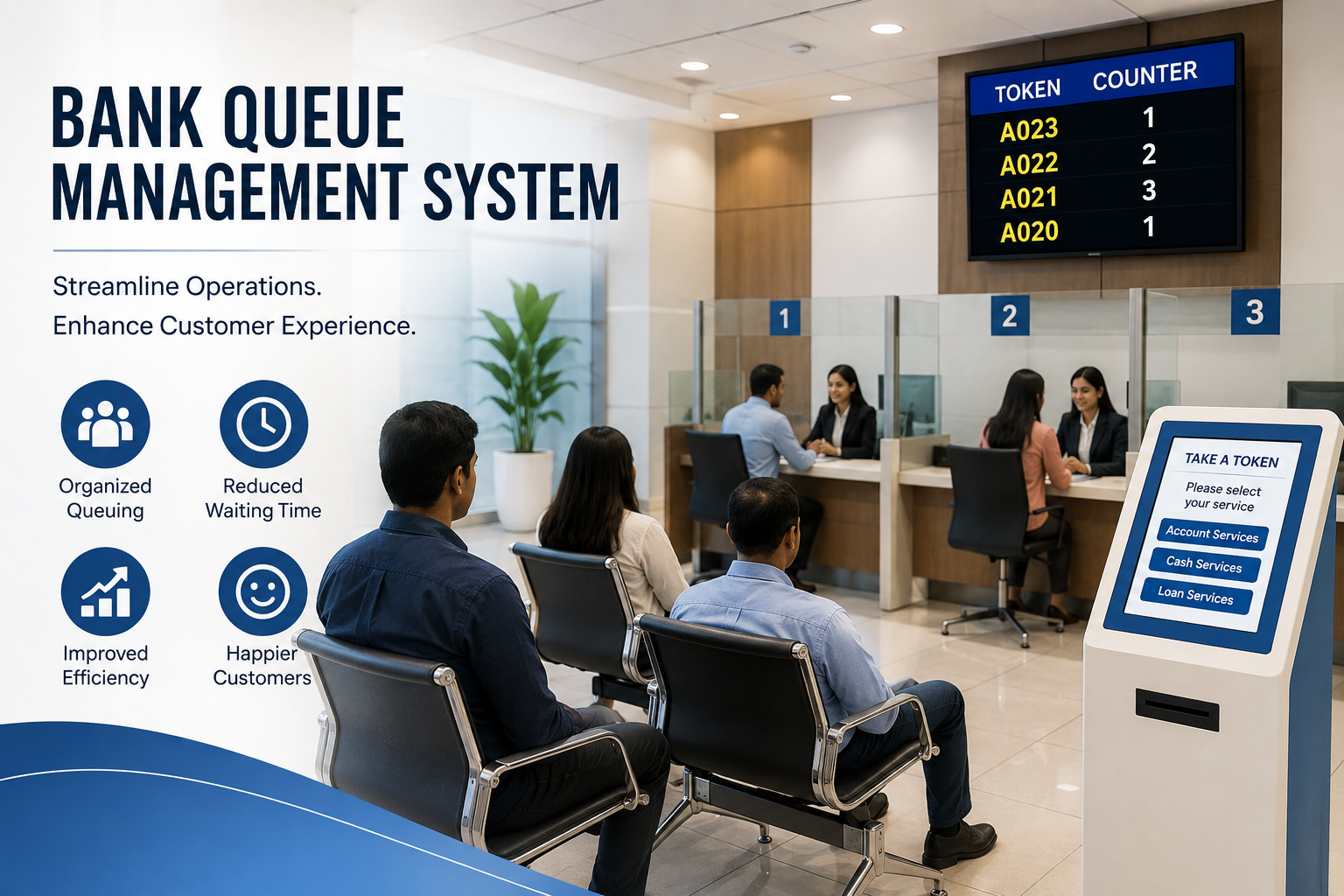 Bank Queue Management System: Improving Customer Service in UK Banks