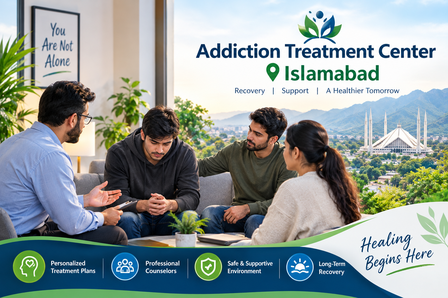Addiction Treatment Center Islamabad: Comprehensive Recovery Guidance at Ali Rehab Center Islamabad-ARCI