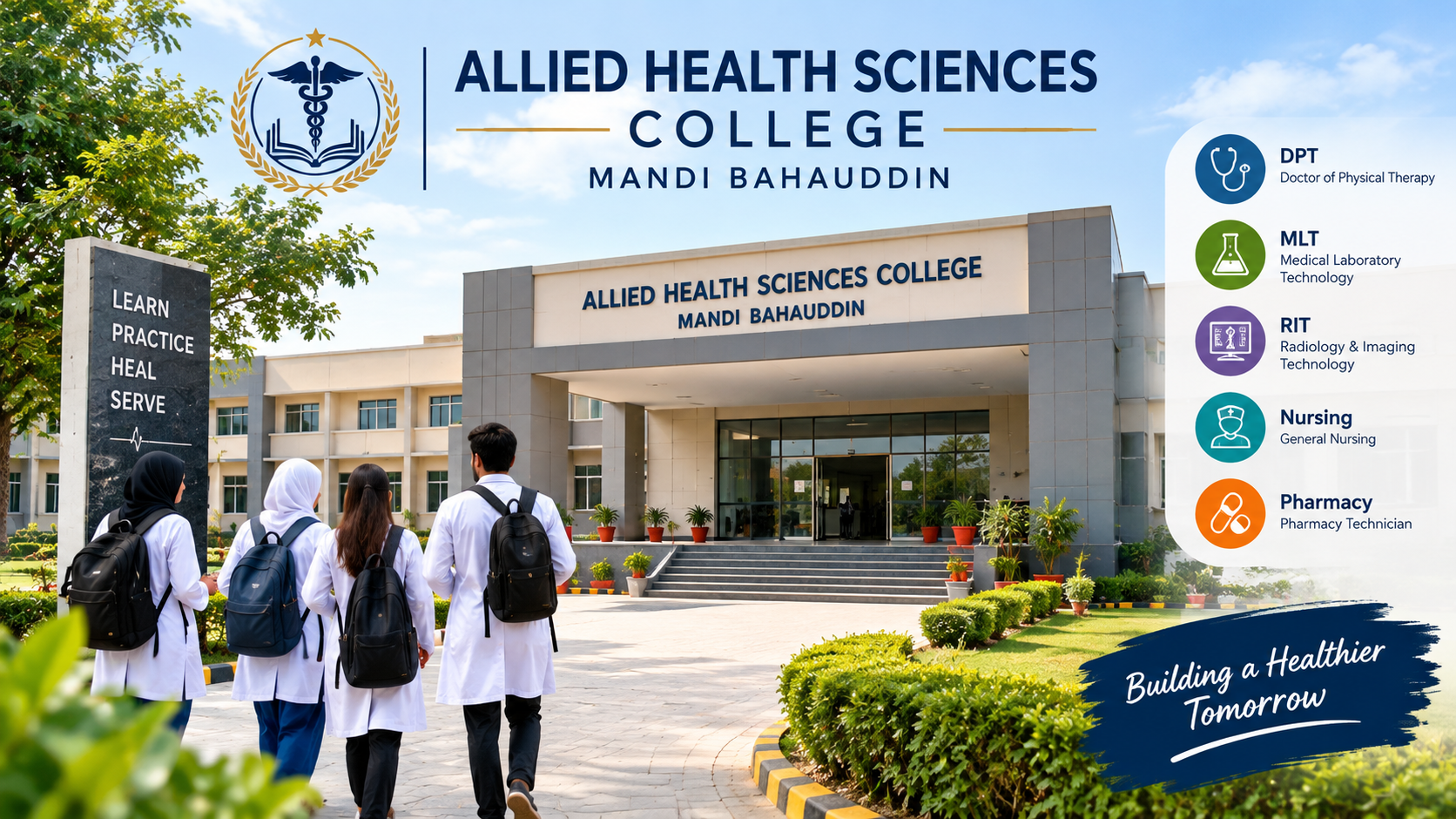 Allied Health Sciences College Mandi Bahauddin: Build Your Future in the Healthcare Sector