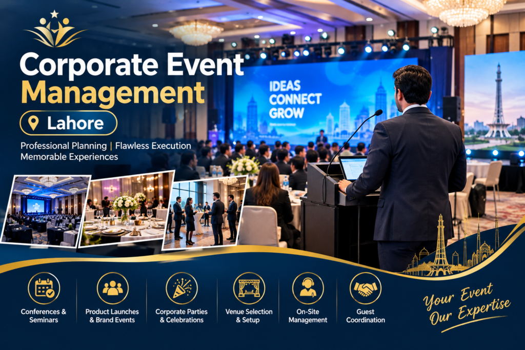 Corporate Event Management Lahore