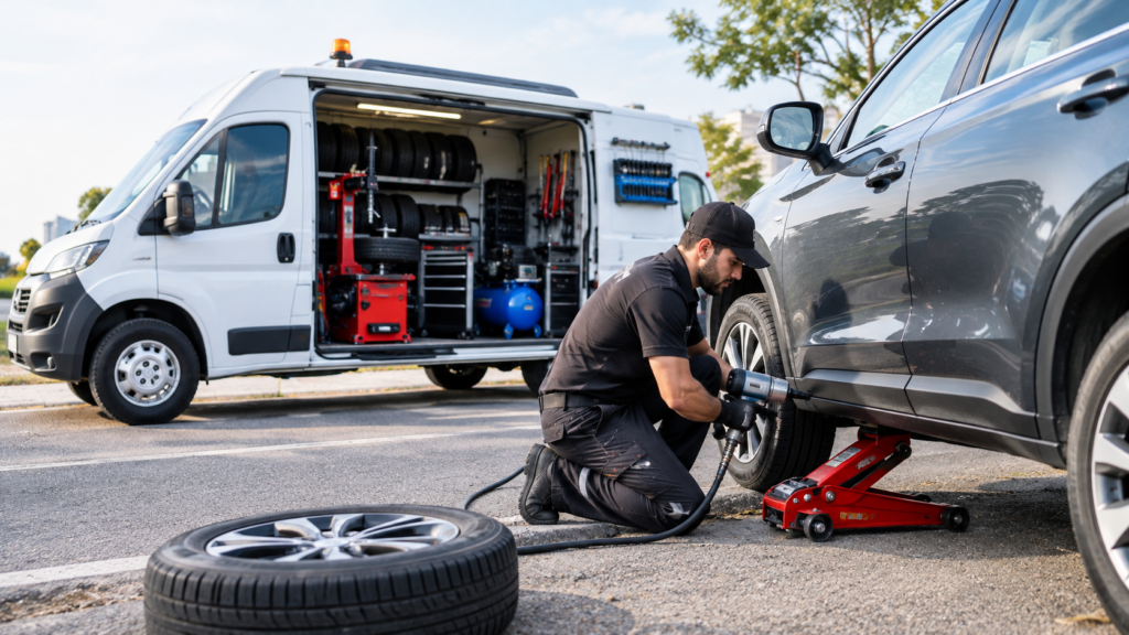 Mobile Tyre Fitter Near Me