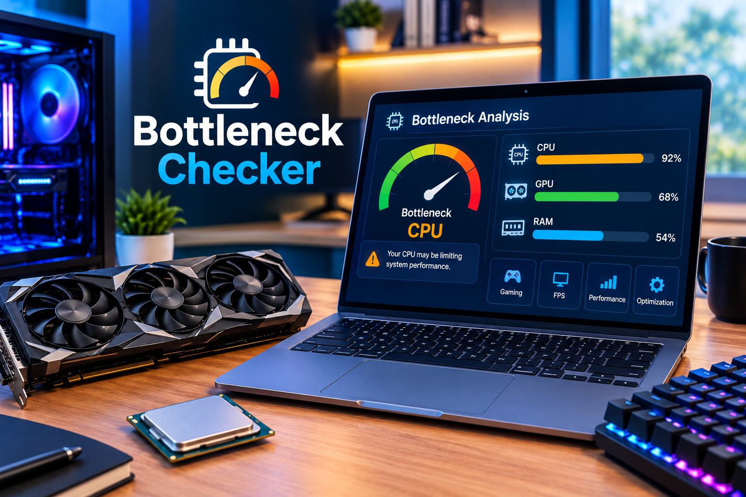 Bottleneck Checker: Understand Your PC Hardware Performance