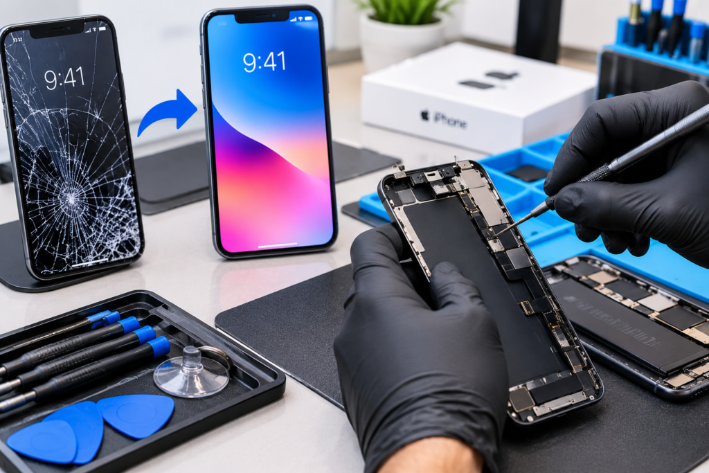 iphone screen replacement