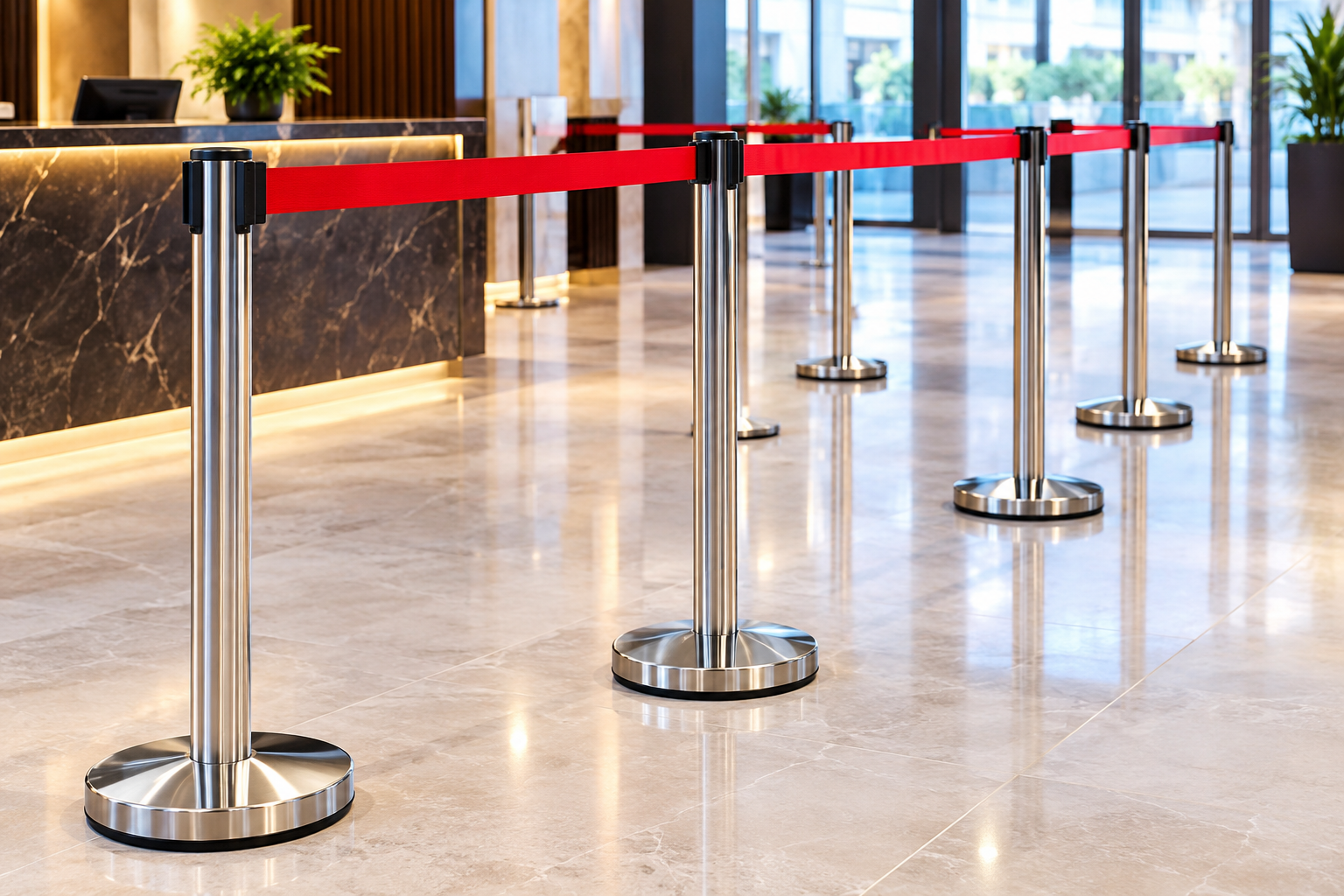 Stanchions: A Simple and Effective Solution for Crowd Management