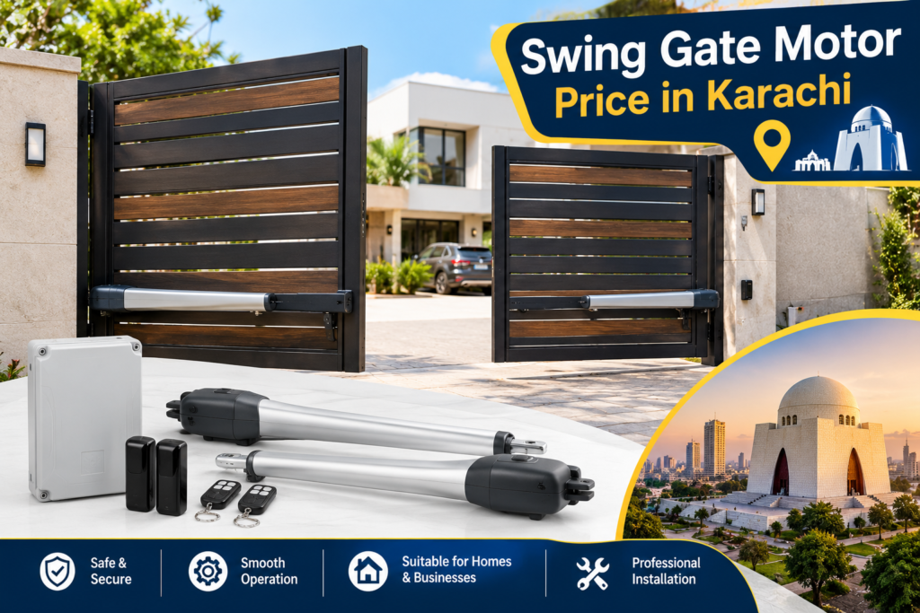 swing gate motor price in Karachi