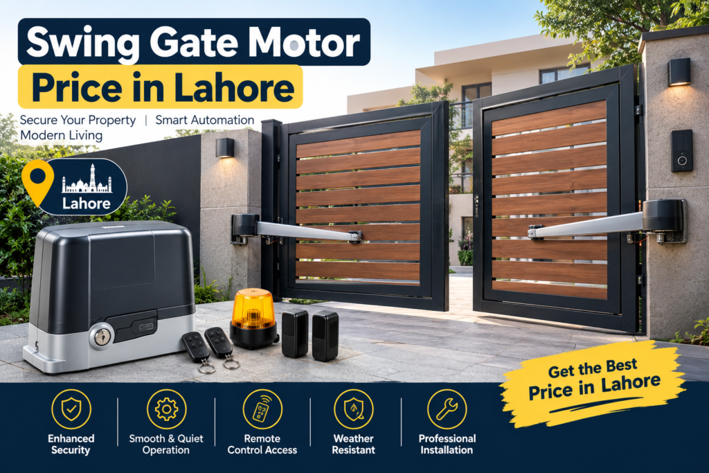 swing gate motor price in Lahore